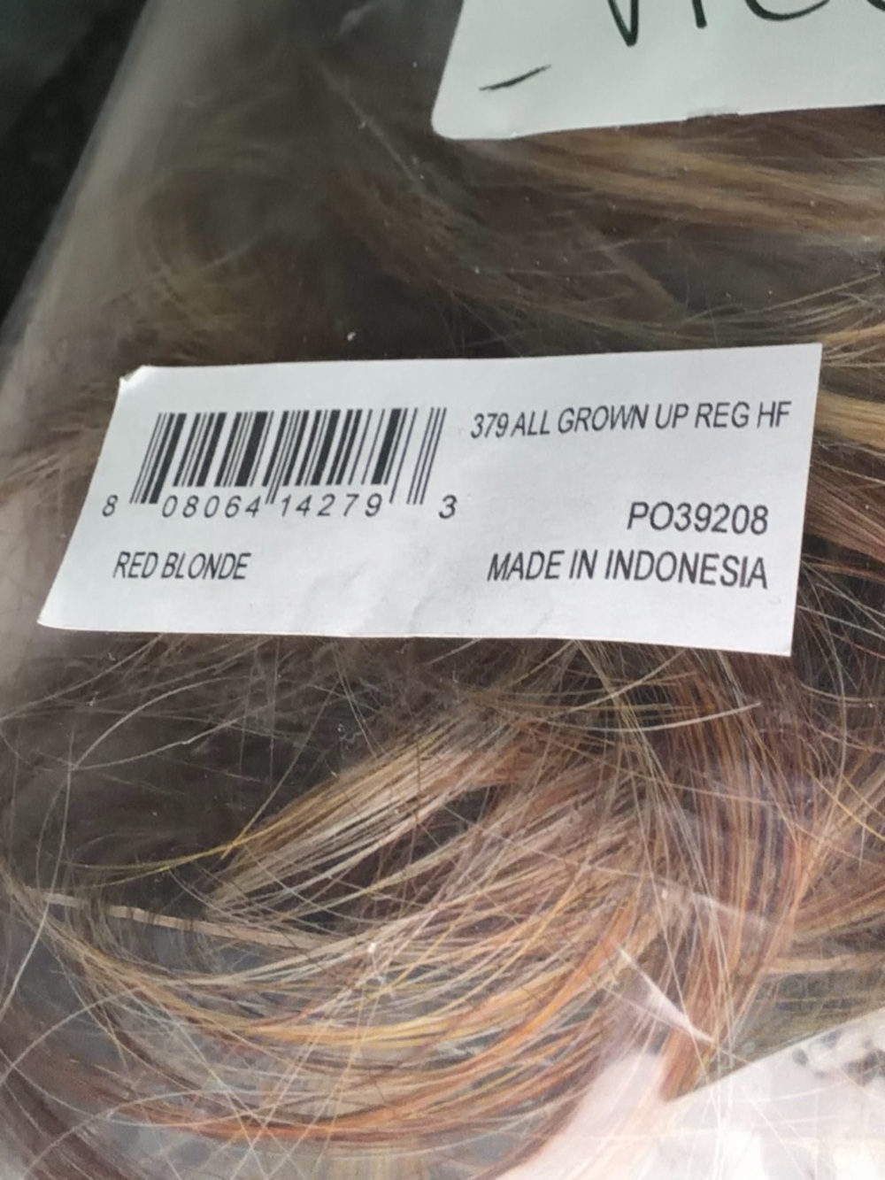 Toni Brattin wig - all grown up - red blonde heat friendly - Picture 3 of 3